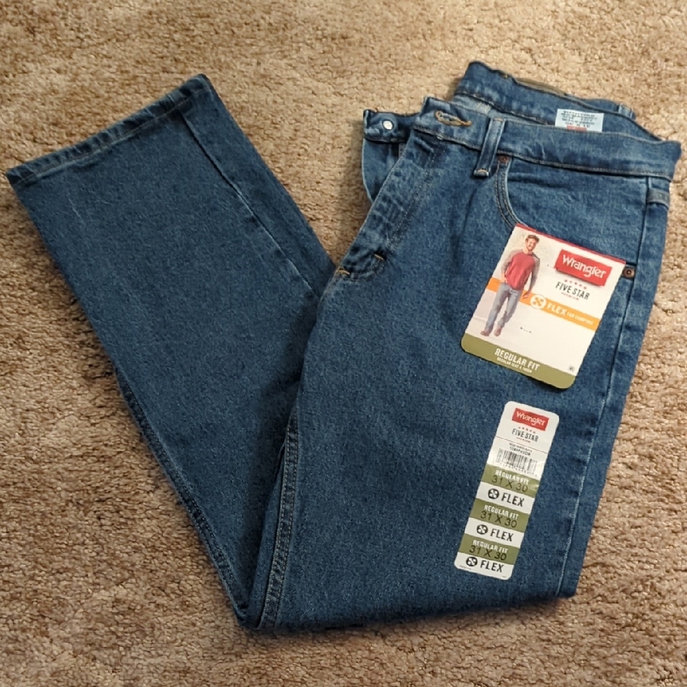 Wrangler Flex For Comfort Regular  Fit 31 X 30